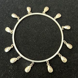 Silvertone bangle